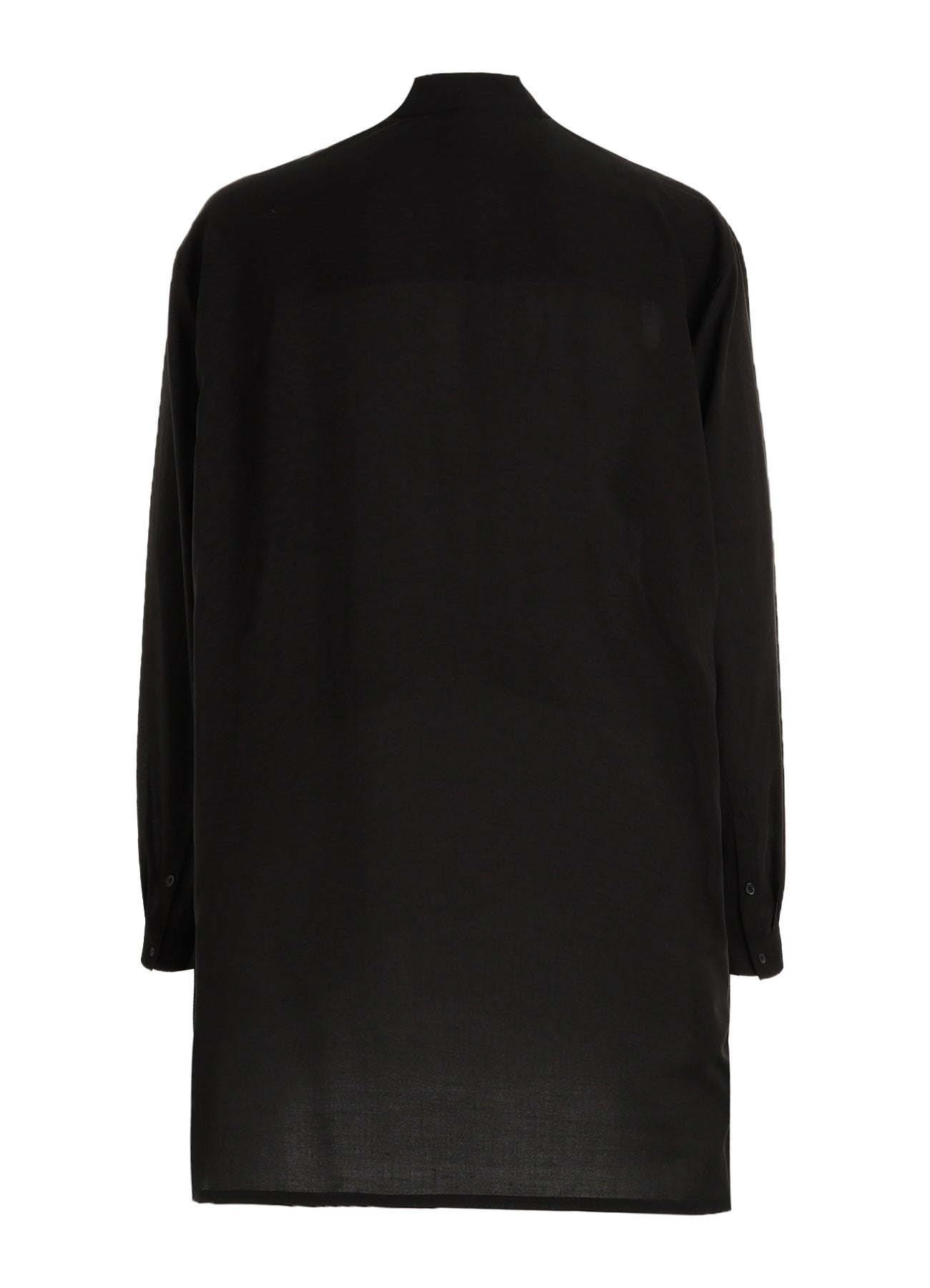 CELLULOSE LAWN LONG SHIRT WITH SLEEVE SLITS