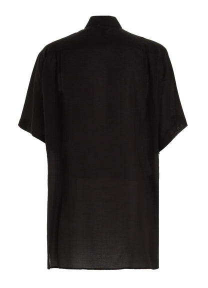 CELLULOSE LAWN SHORT-SLEEVED SHIRT