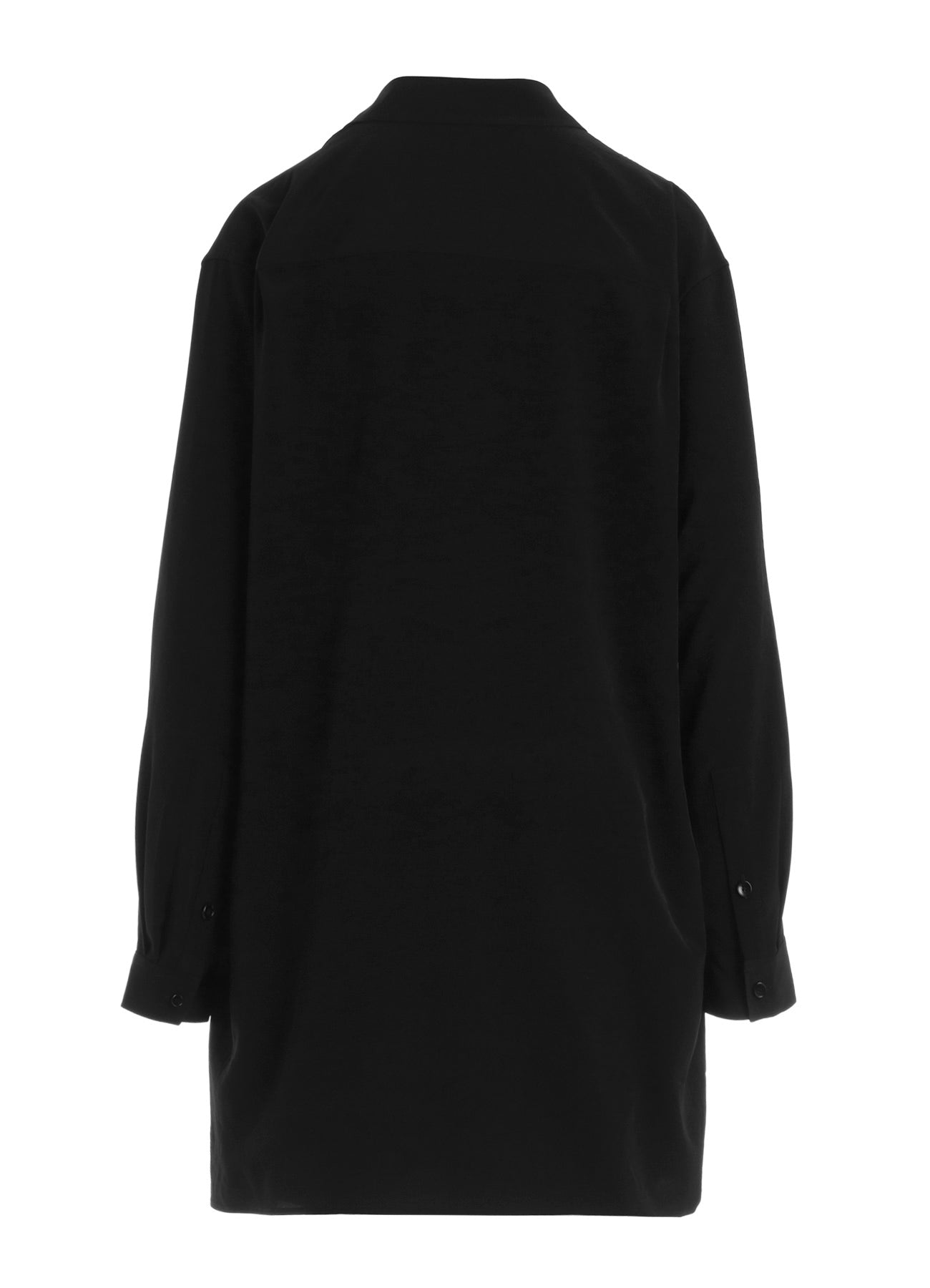 CREPE de CHINE DRAPE SHIRT – THE SHOP YOHJI YAMAMOTO