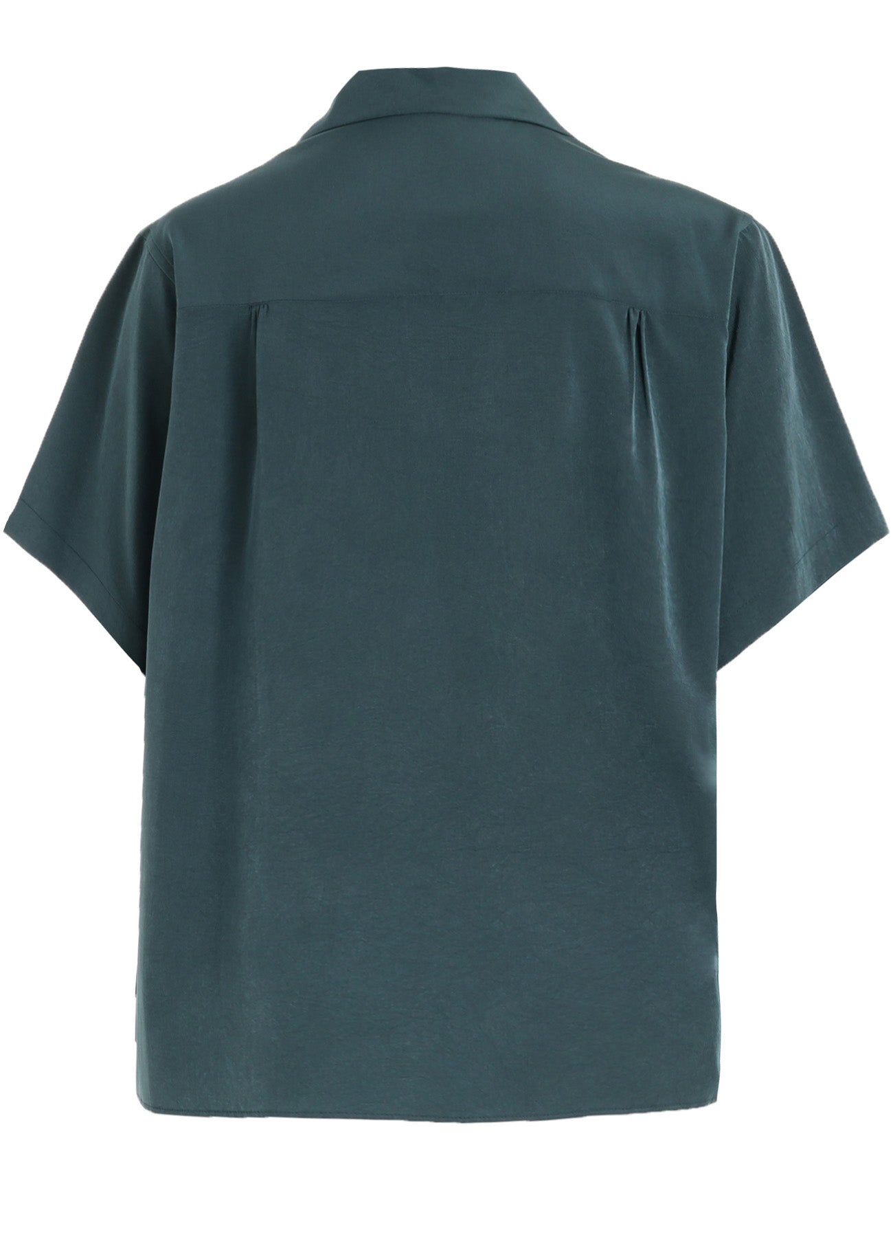 CREPE de CHINE OPEN COLLAR SHIRT – THE SHOP YOHJI YAMAMOTO