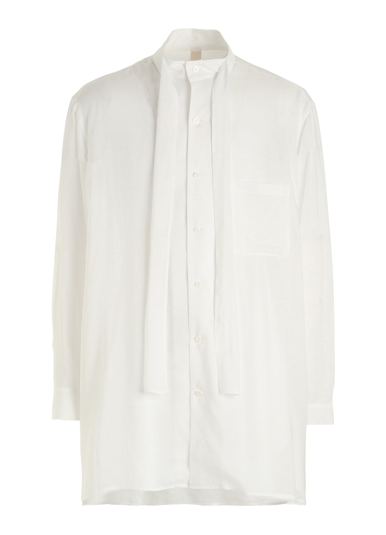 CELLULOSE LAWN BOW-TIE COLLAR SHIRT – THE SHOP YOHJI YAMAMOTO