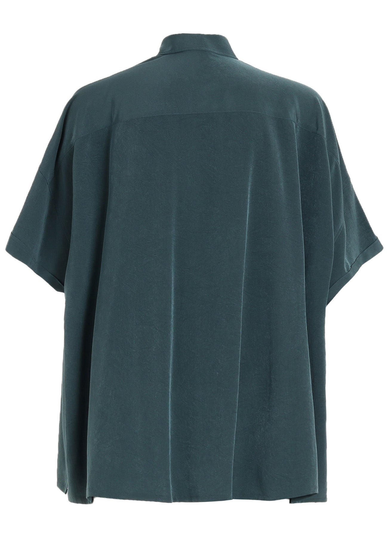 CREPE de CHINE FRONT DOLMAN BIG SHIRT
