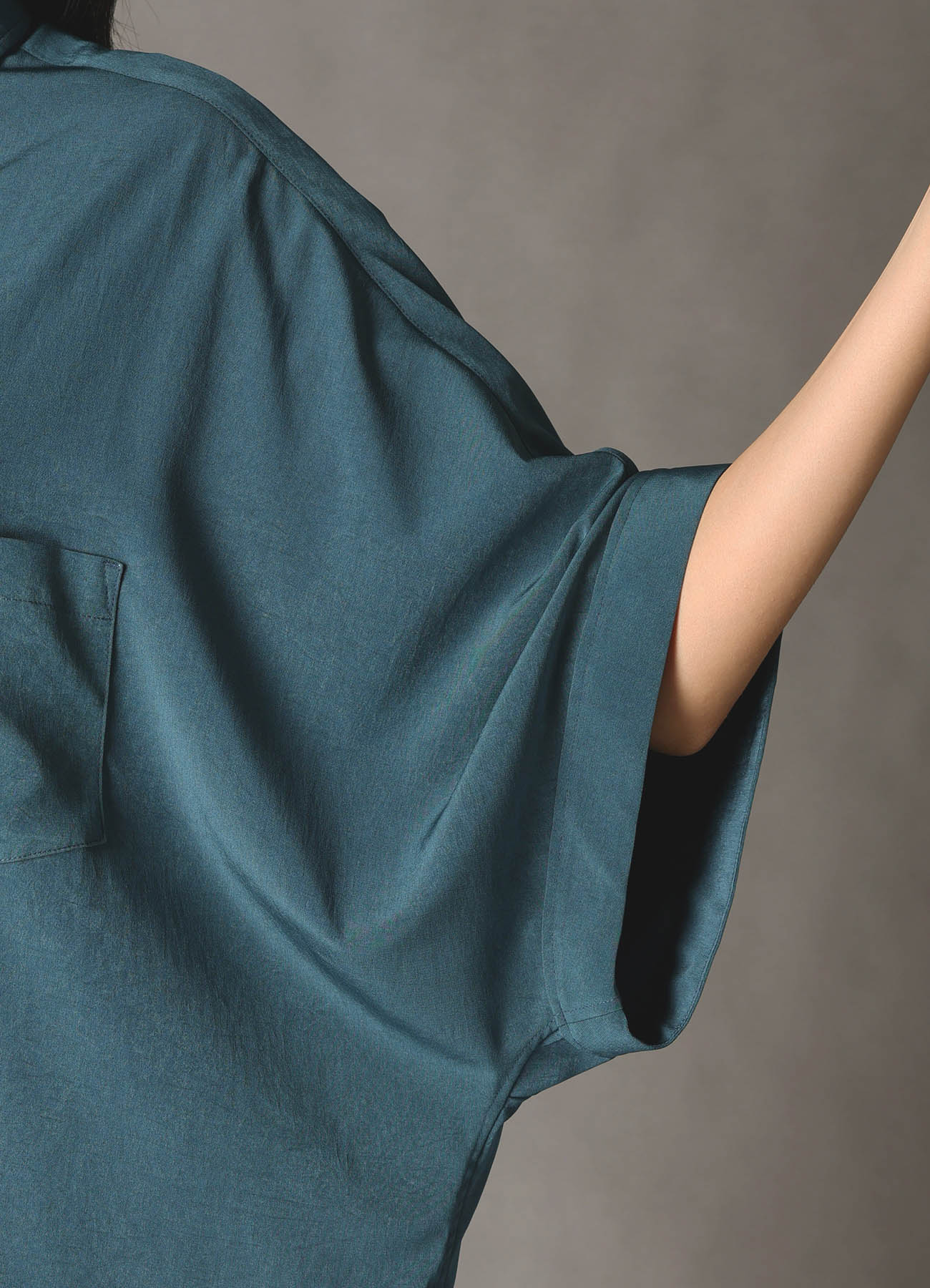CREPE de CHINE FRONT DOLMAN BIG SHIRT – THE SHOP YOHJI YAMAMOTO