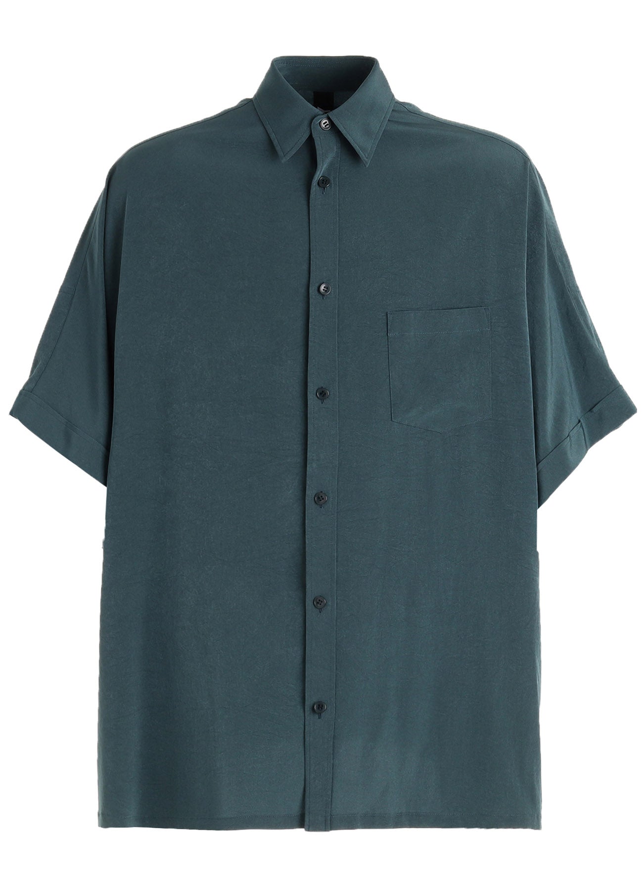 CREPE de CHINE FRONT DOLMAN BIG SHIRT