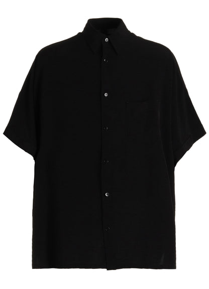 CREPE de CHINE FRONT DOLMAN BIG SHIRT