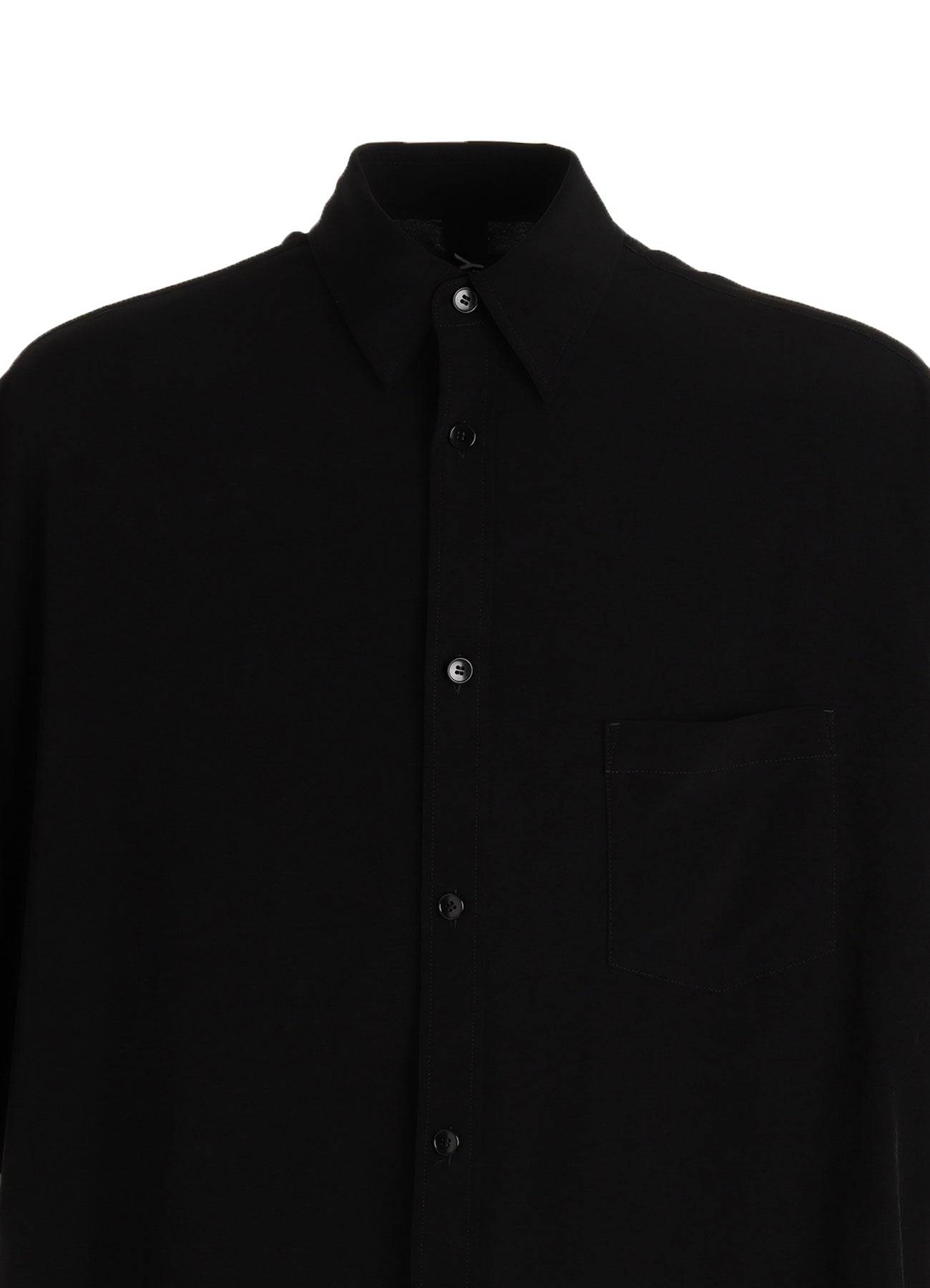 CREPE de CHINE FRONT DOLMAN BIG SHIRT
