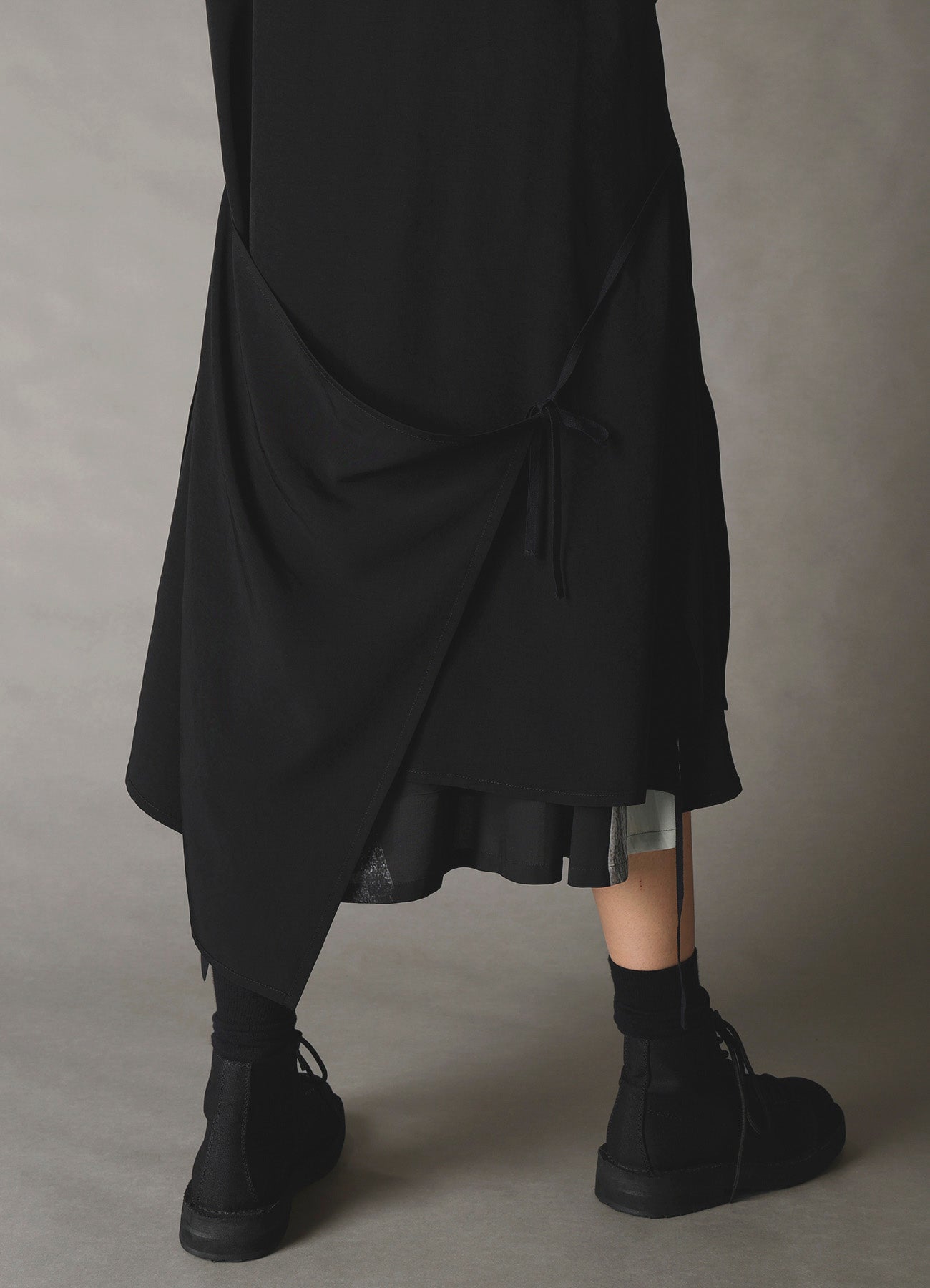 CREPE de CHINE POCKET BAGS BIG SHIRT