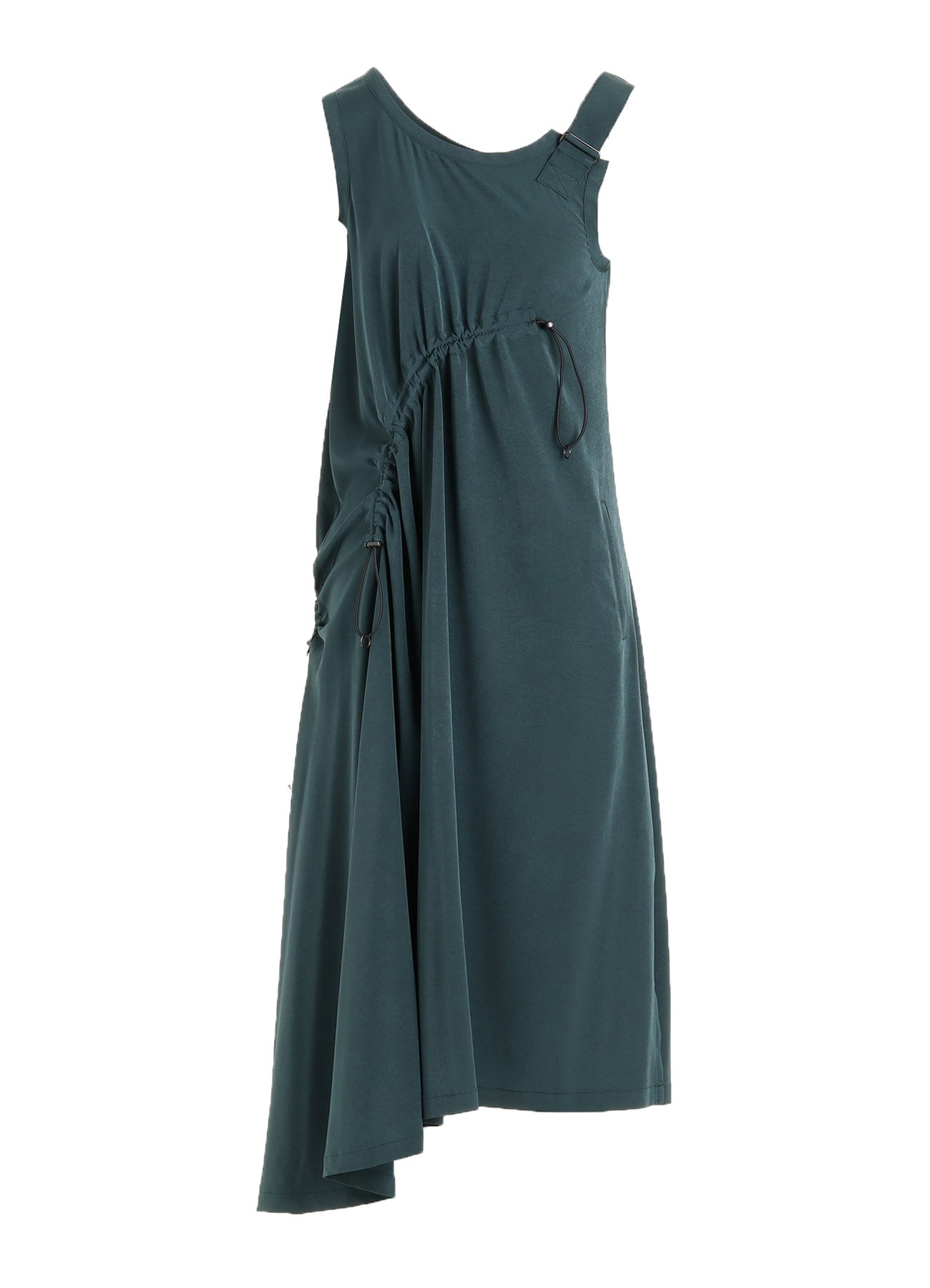 ワンピース Yohji Yamamoto 01AW Asymmetry Dress M CREPE de CHINE ASYMMETRY DRAWCORD DRESS – THE SHOP YOHJI YAMAMOTO