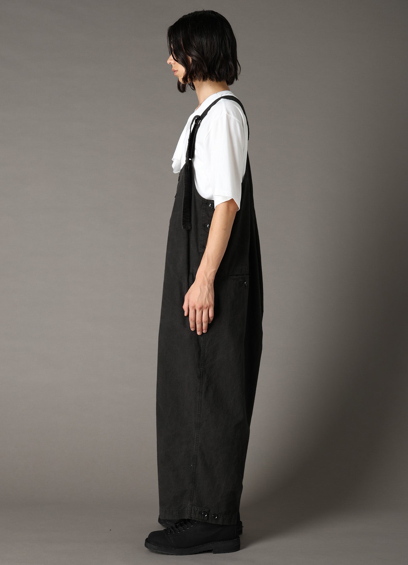COTTON RIP PRODUCT PIGMENT DYED OVERALLS – THE SHOP YOHJI YAMAMOTO