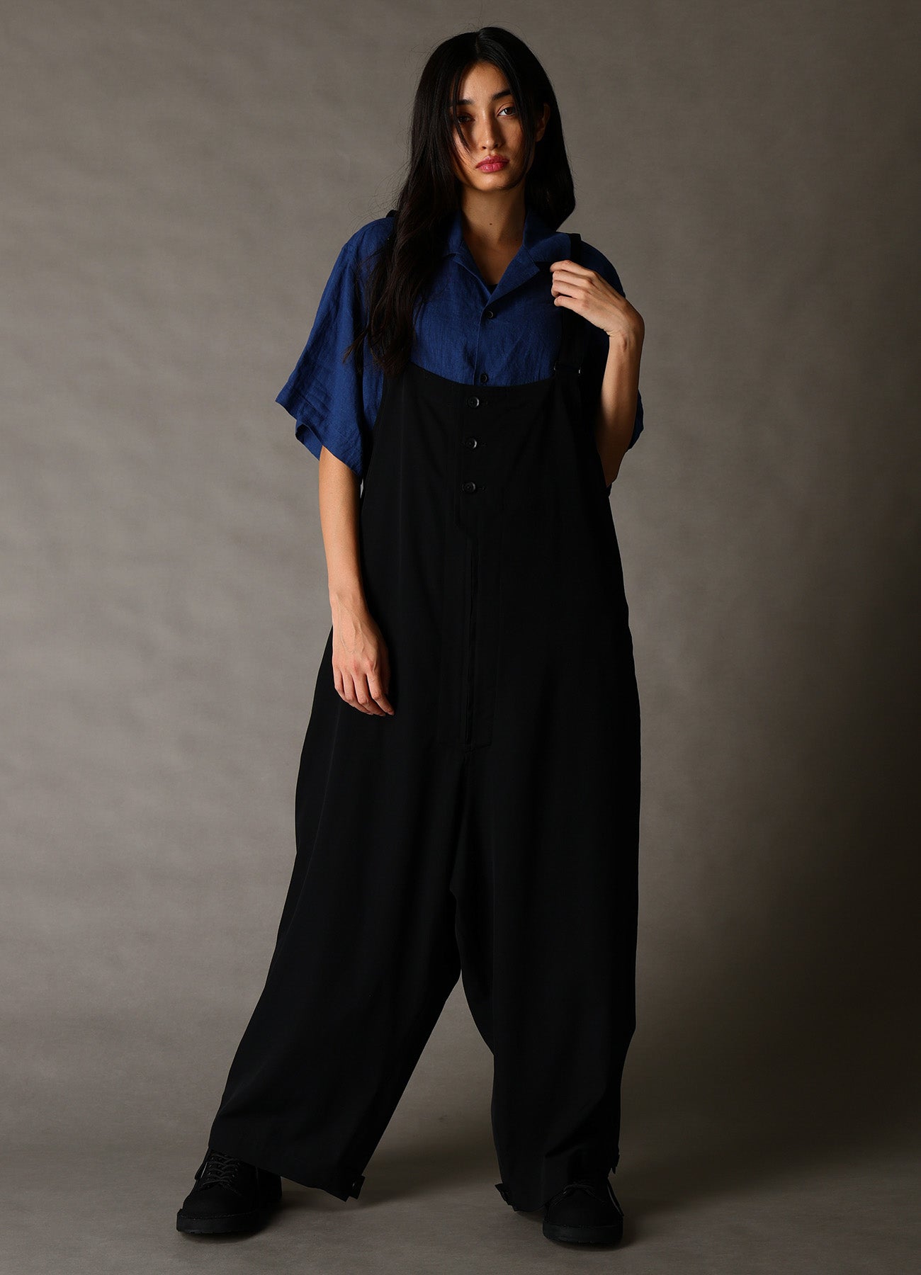WOOL GABARDINE OVERALLS – THE SHOP YOHJI YAMAMOTO