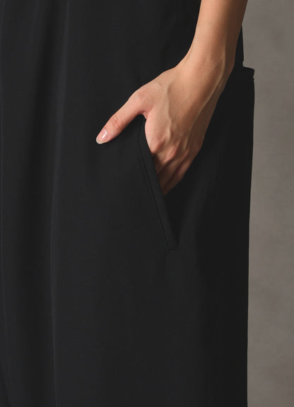 WOOL GABARDINE OVERALLS