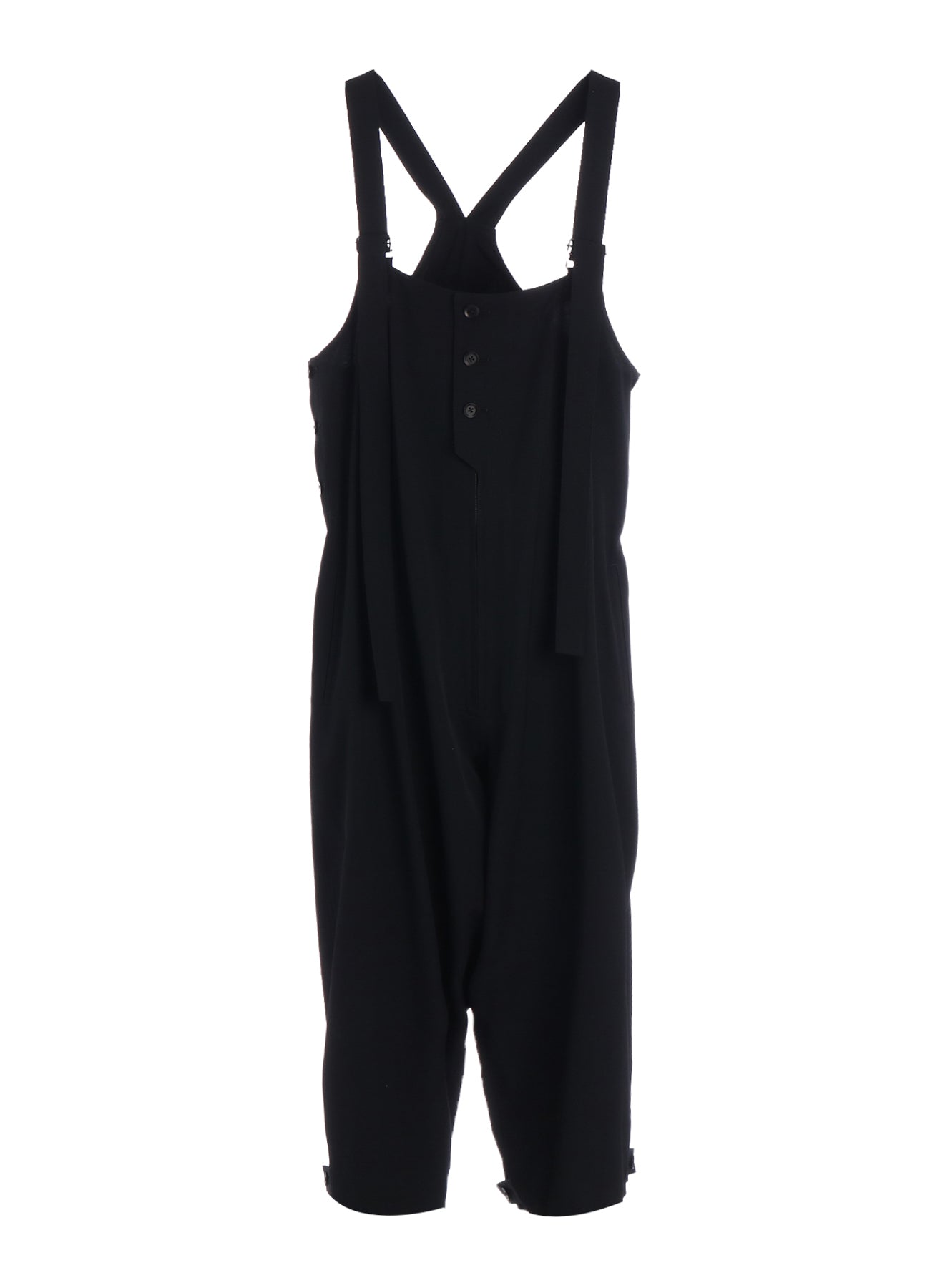 WOOL GABARDINE OVERALLS