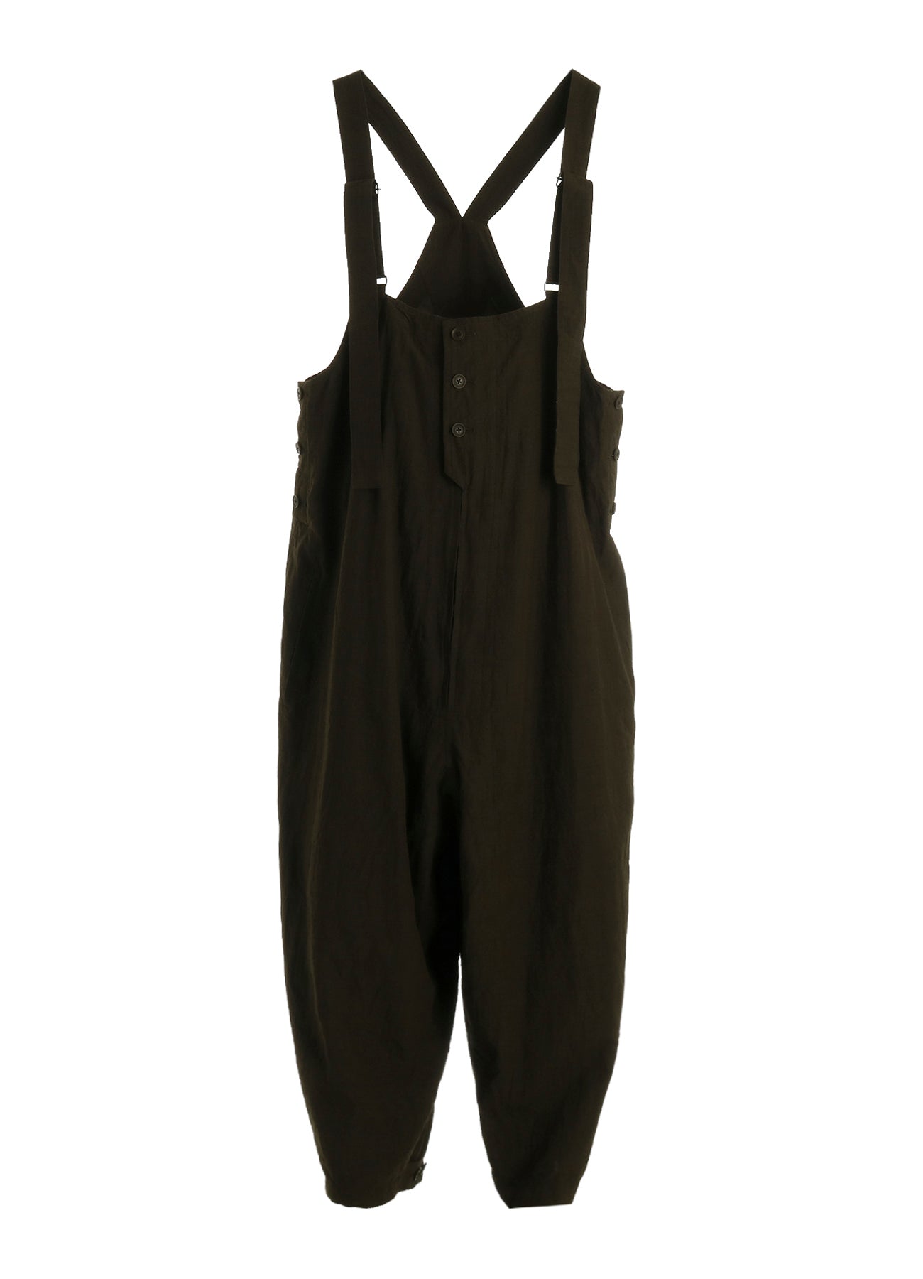 COTTON WOOL FLAX BROAD OVERALLS – THE SHOP YOHJI YAMAMOTO