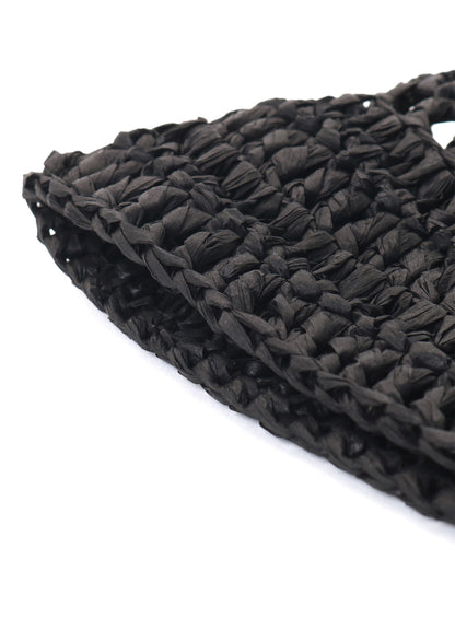 PAPER YARN CROCHET HAT