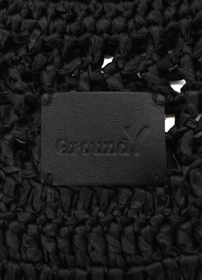 PAPER YARN CROCHET HAT