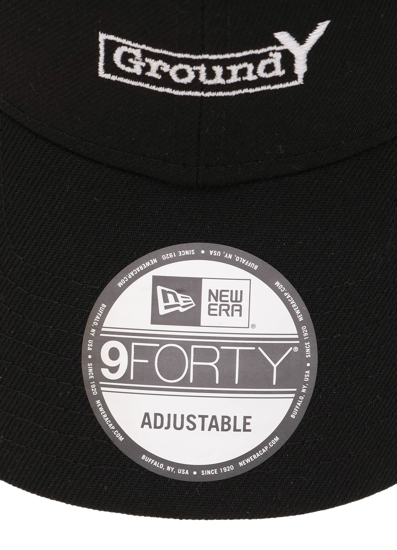 Ground Y×NEW ERA Ground Y BOX LOGO CAP – THE SHOP YOHJI YAMAMOTO