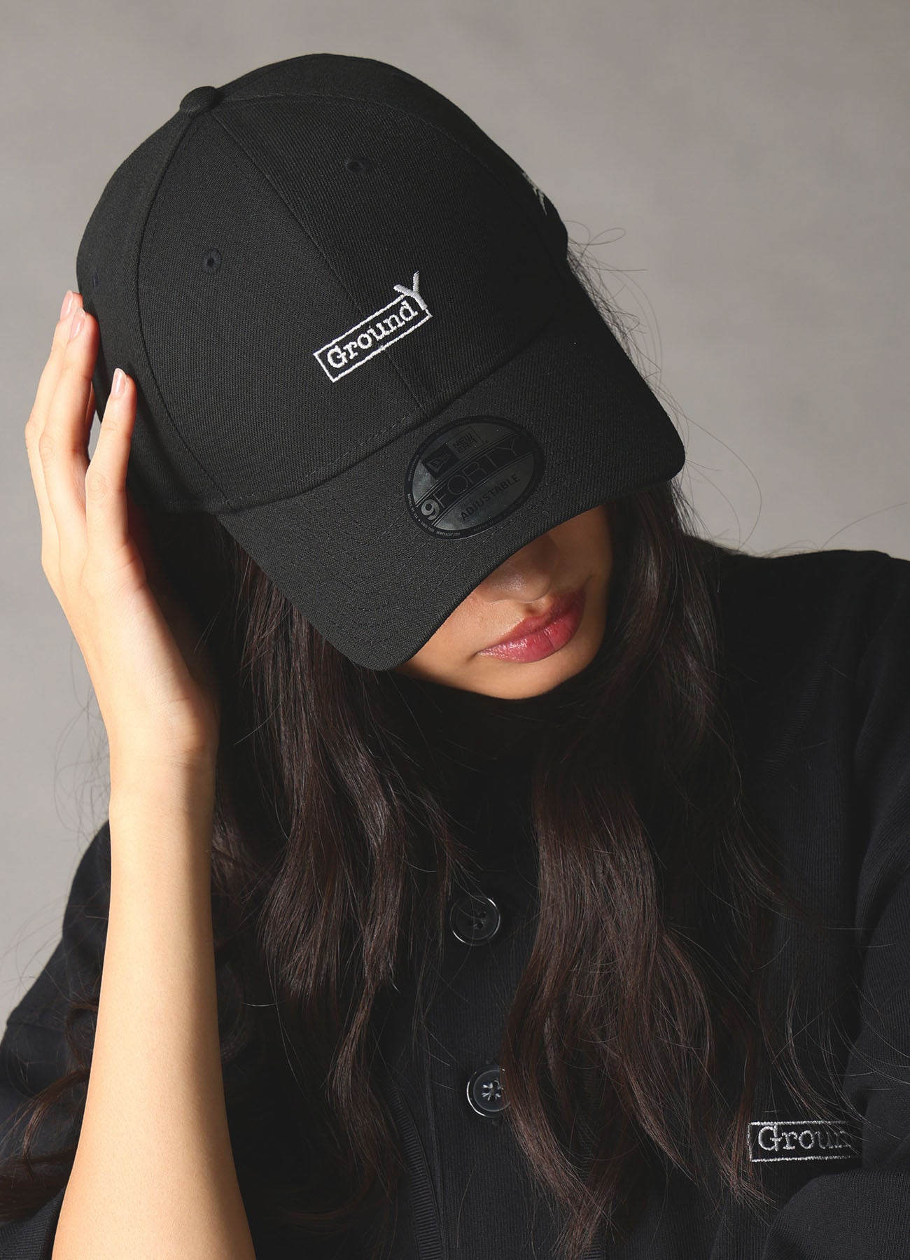 SCANDAL✖︎Ground Y✖︎NEW ERA Ground Y×NEW ERA Ground Y BOX LOGO CAP – THE SHOP YOHJI YAMAMOTO