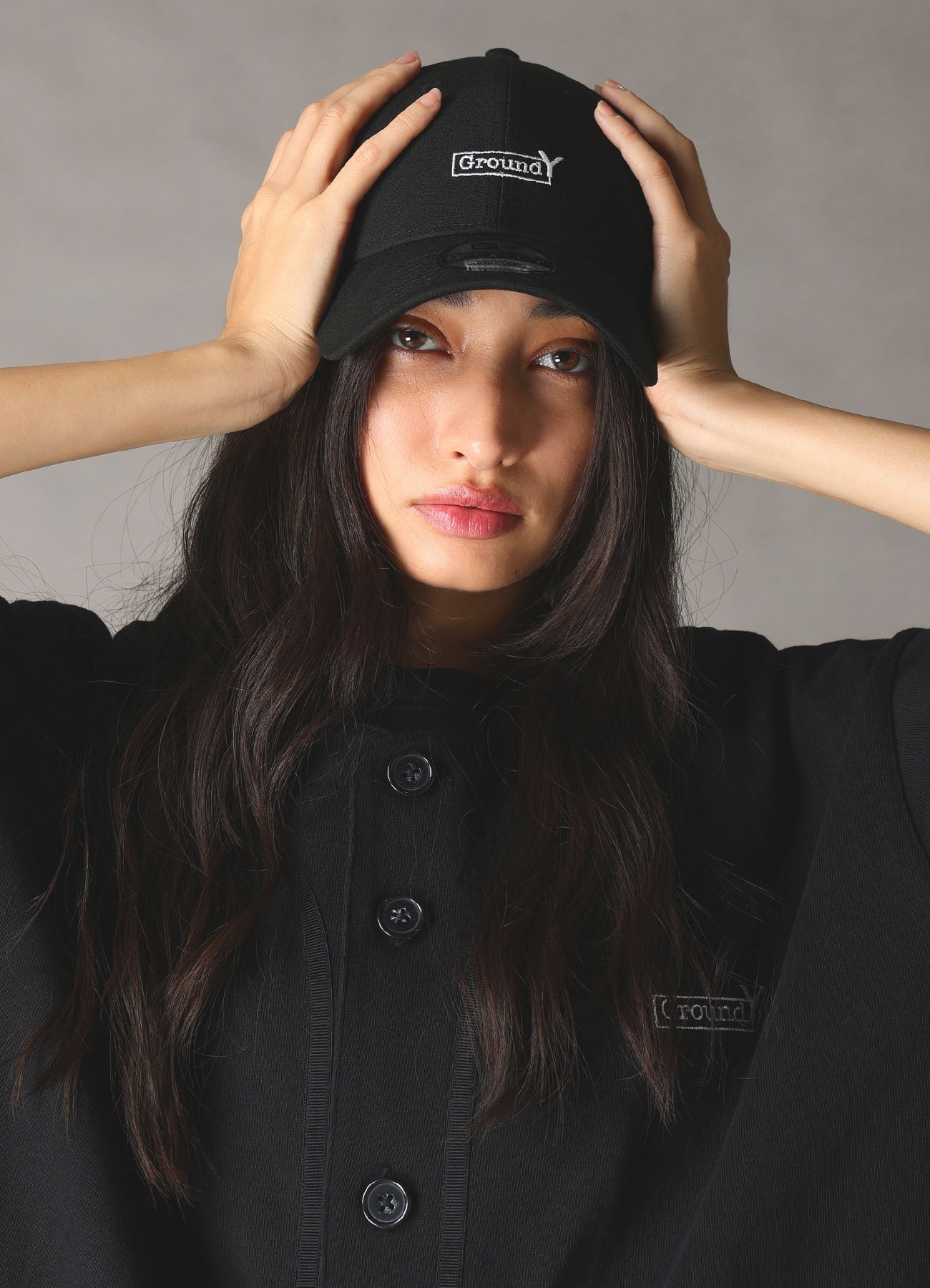 Ground Y×NEW ERA Ground Y BOX LOGO CAP – THE SHOP YOHJI YAMAMOTO