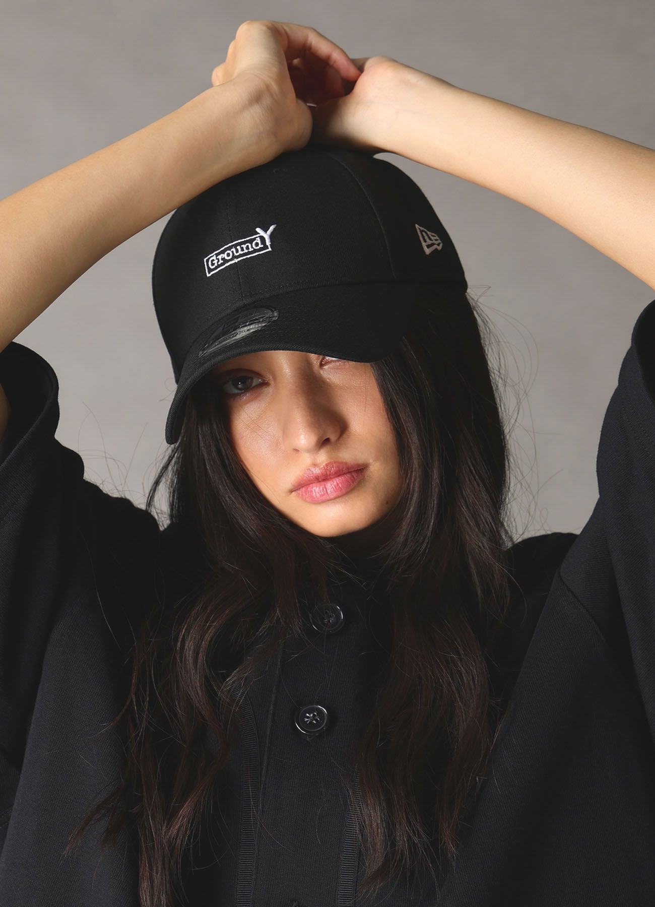 Ground Y×NEW ERA Ground Y BOX LOGO CAP – THE SHOP YOHJI YAMAMOTO