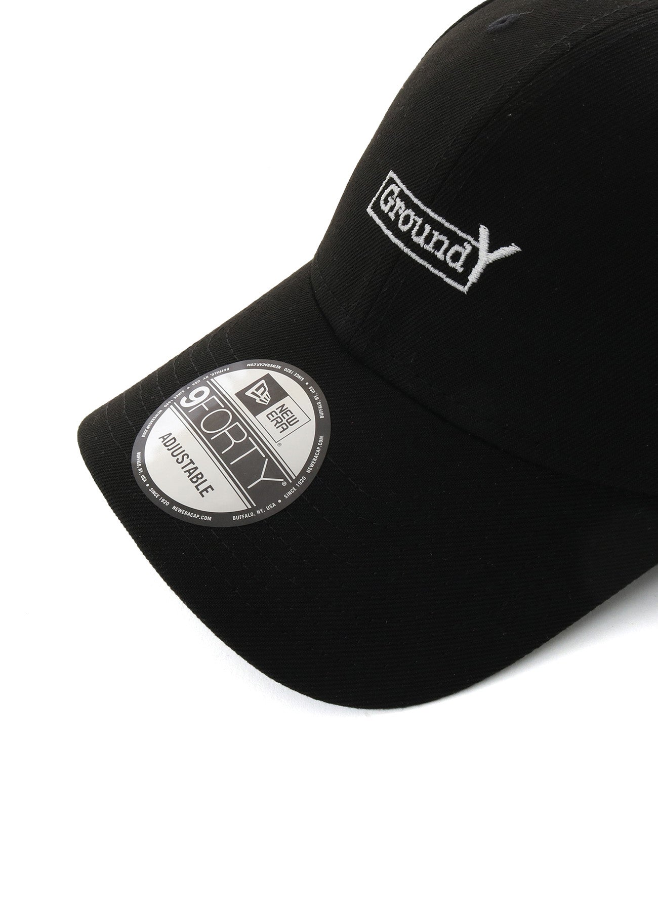 Ground Y×NEW ERA Ground Y BOX LOGO CAP – THE SHOP YOHJI YAMAMOTO