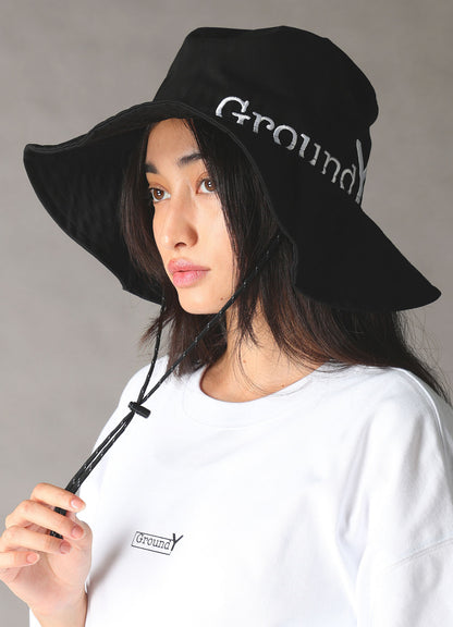 Ground Y×NEW ERA ADV LIGHT GY SIDE LOGO BLK WHT