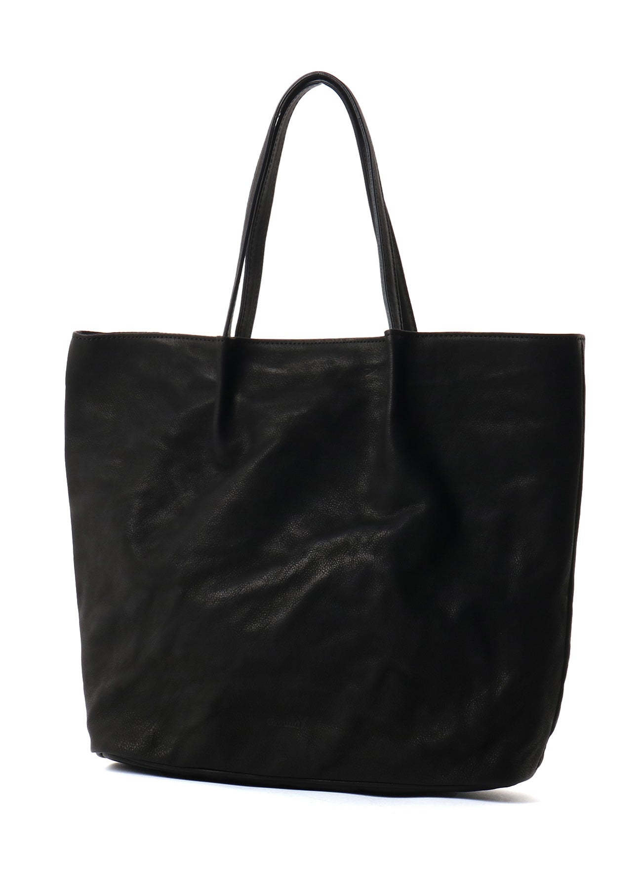 WASHED LEATHER TOTE BAG – THE SHOP YOHJI YAMAMOTO