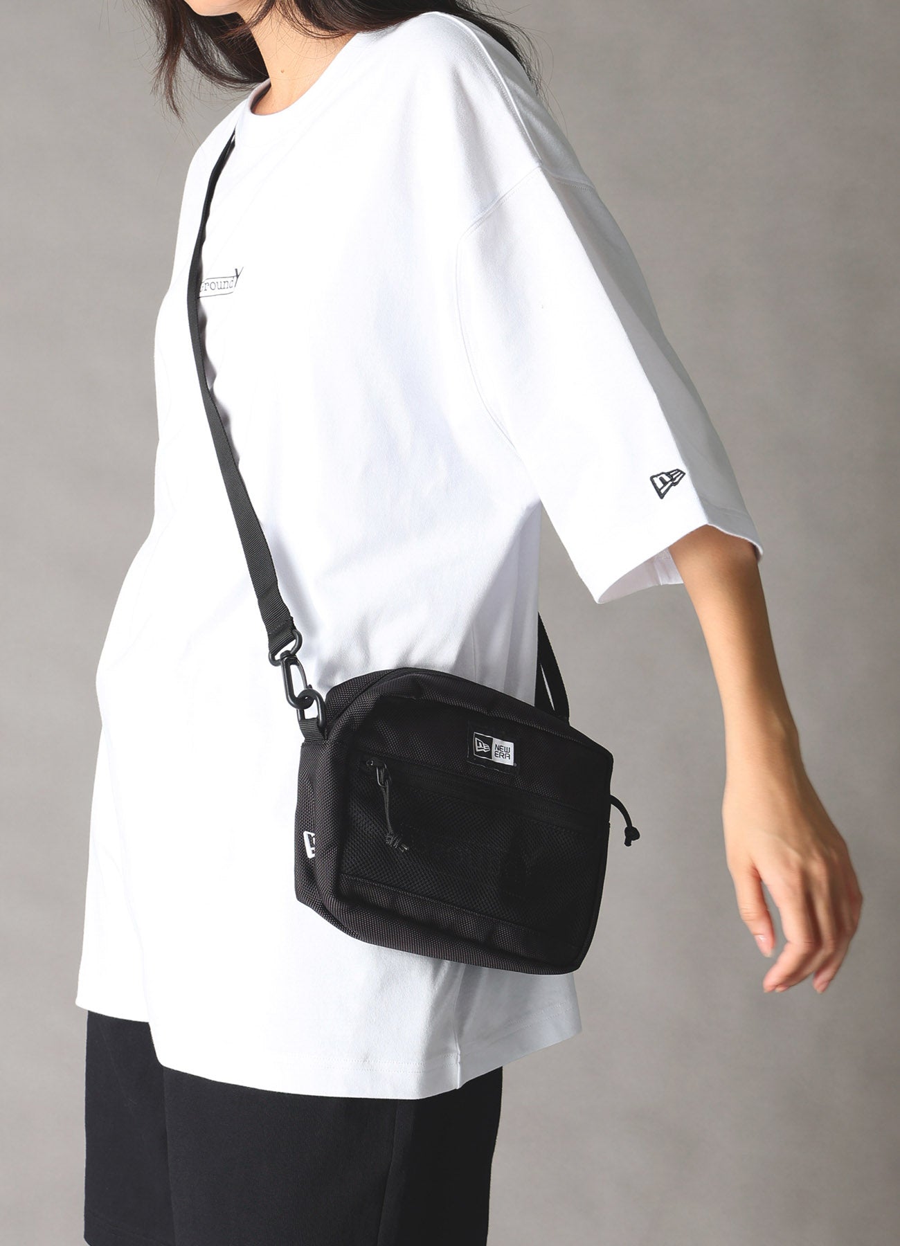 Ground Y×NEW ERA SHOULDER POUCH L Ground Y LOGO – THE SHOP YOHJI