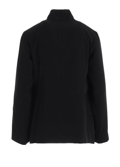 CREPE de CHINE LADIES STAND COLLAR JACKET