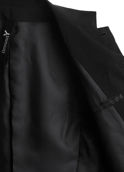 CREPE de CHINE LADIES STAND COLLAR JACKET