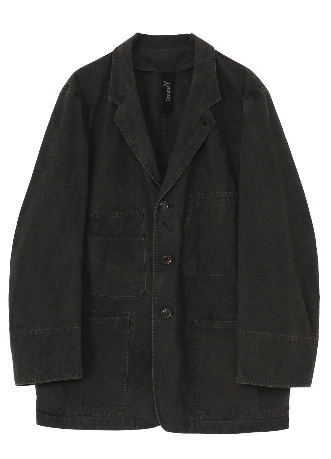 COTTON RIP PRODUCT PIGMENT DYED COVERALL JACKET