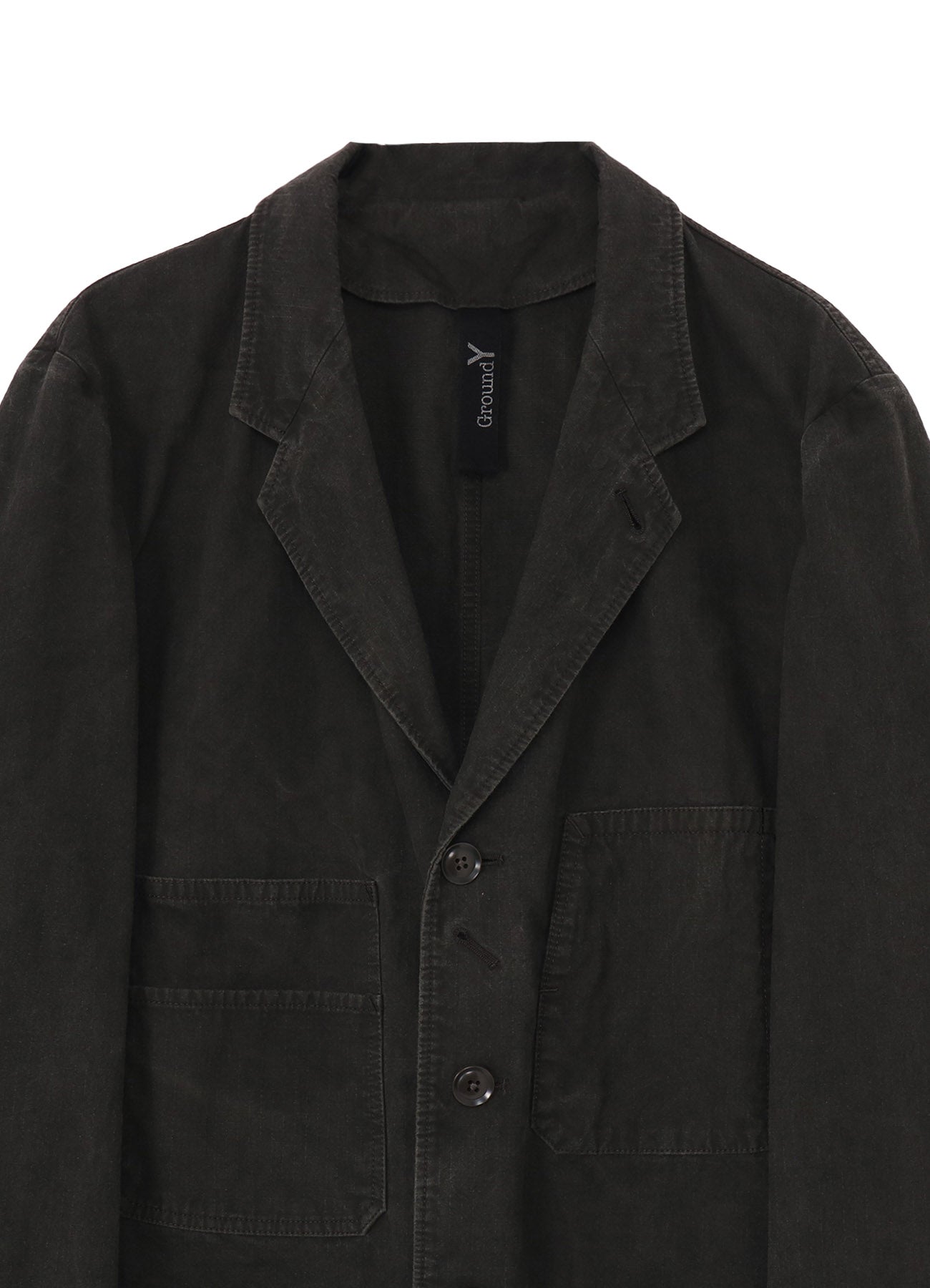 COTTON RIP PRODUCT PIGMENT DYED COVERALL JACKET