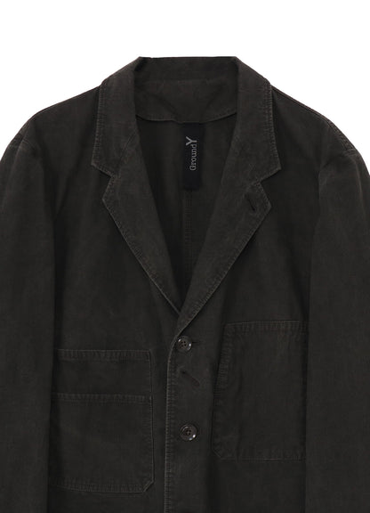 COTTON RIP PRODUCT PIGMENT DYED COVERALL JACKET