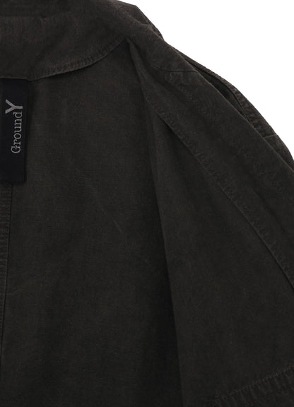 COTTON RIP PRODUCT PIGMENT DYED COVERALL JACKET