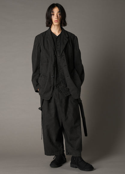 COTTON RIP PRODUCT PIGMENT DYED COVERALL JACKET