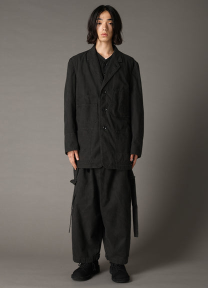 COTTON RIP PRODUCT PIGMENT DYED COVERALL JACKET