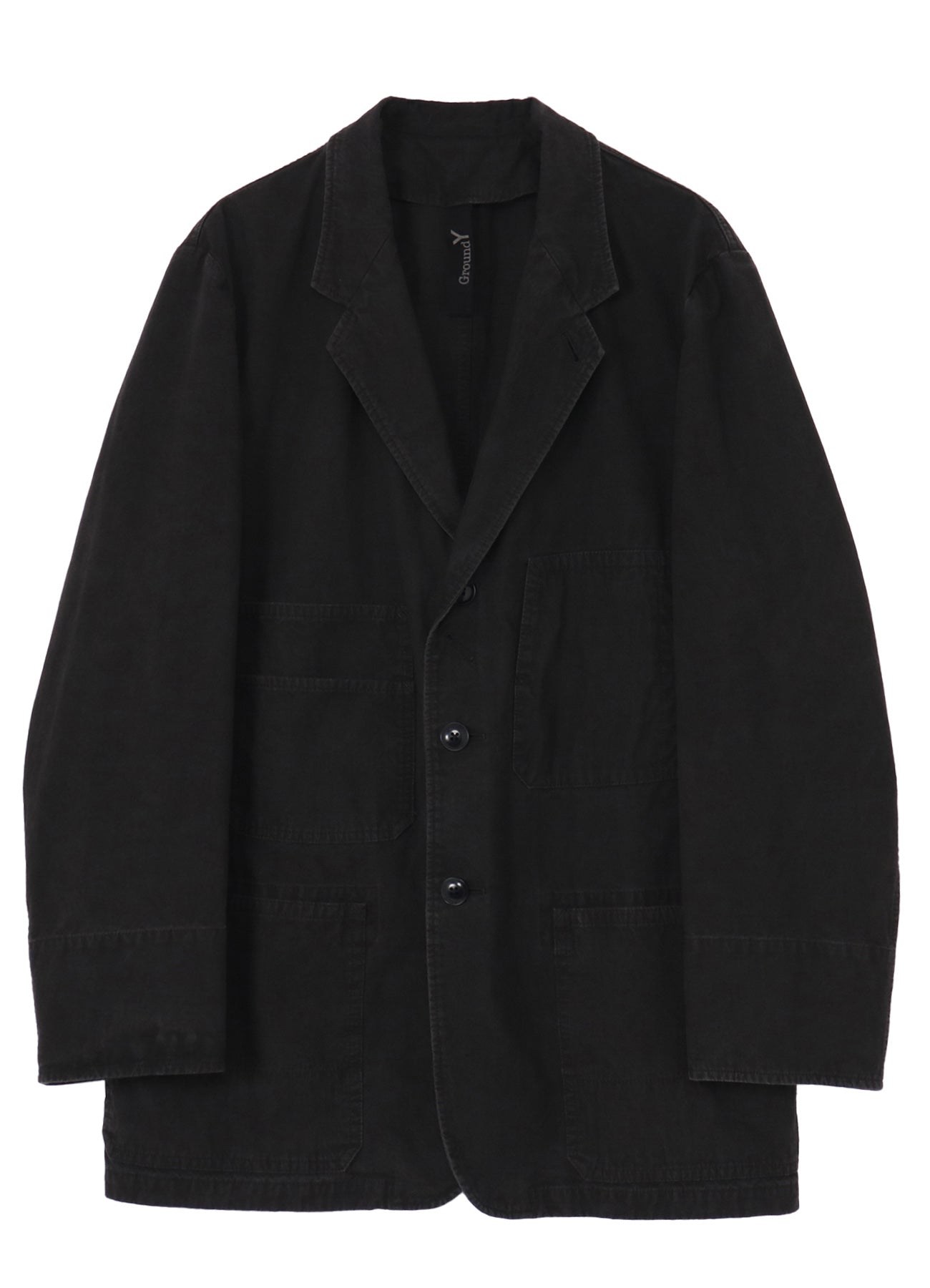 COTTON RIP PRODUCT PIGMENT DYED COVERALL JACKET – THE SHOP YOHJI