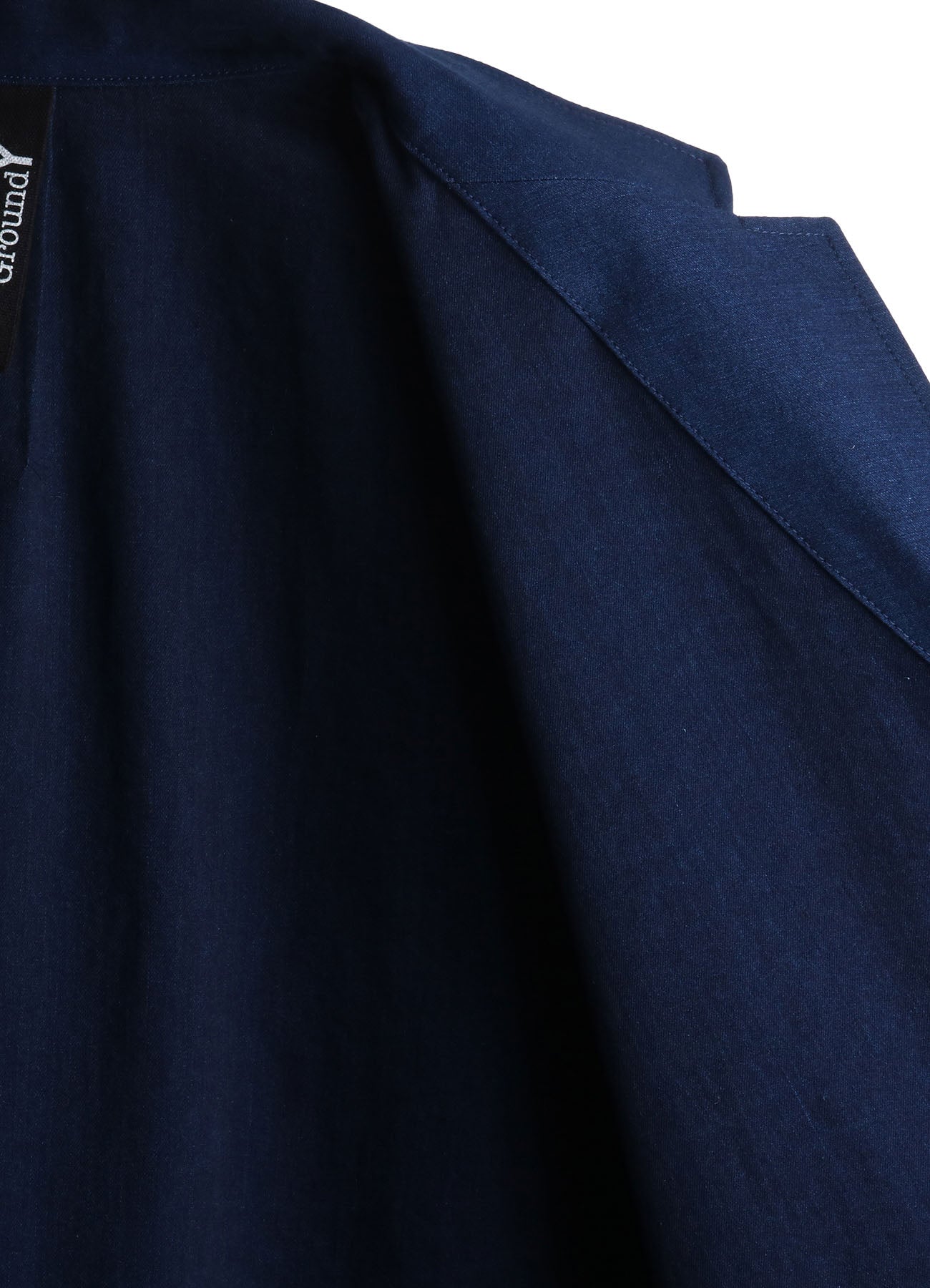 COTTON INDIGO TWILL SHIRT JACKET