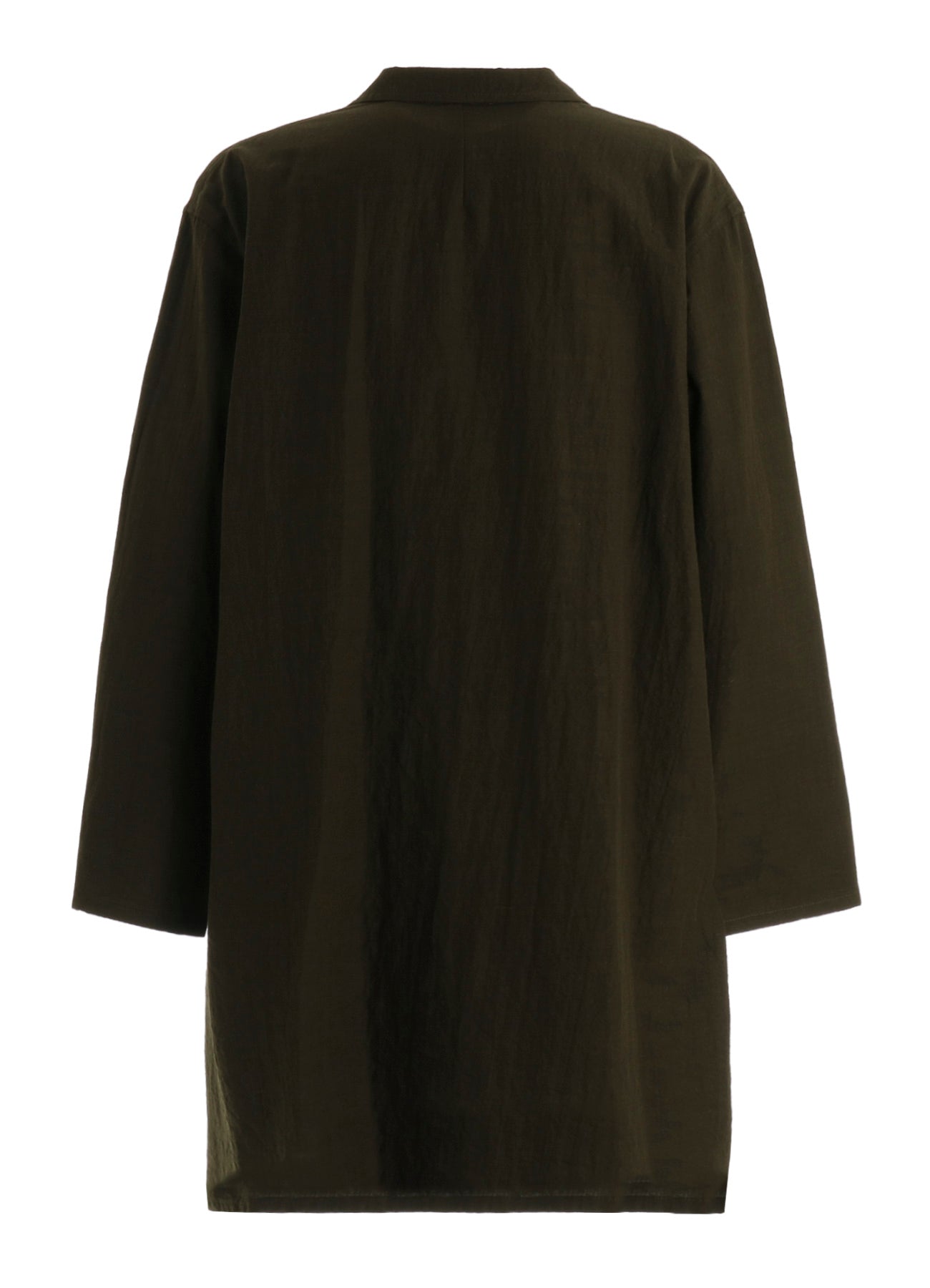 COTTON WOOL FLAX BROAD SHIRT JACKET
