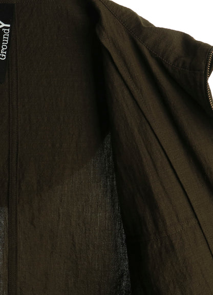 COTTON WOOL FLAX BROAD MOUNTAIN HOODIE