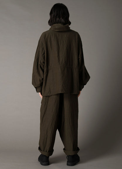 COTTON WOOL FLAX BROAD MOUNTAIN HOODIE