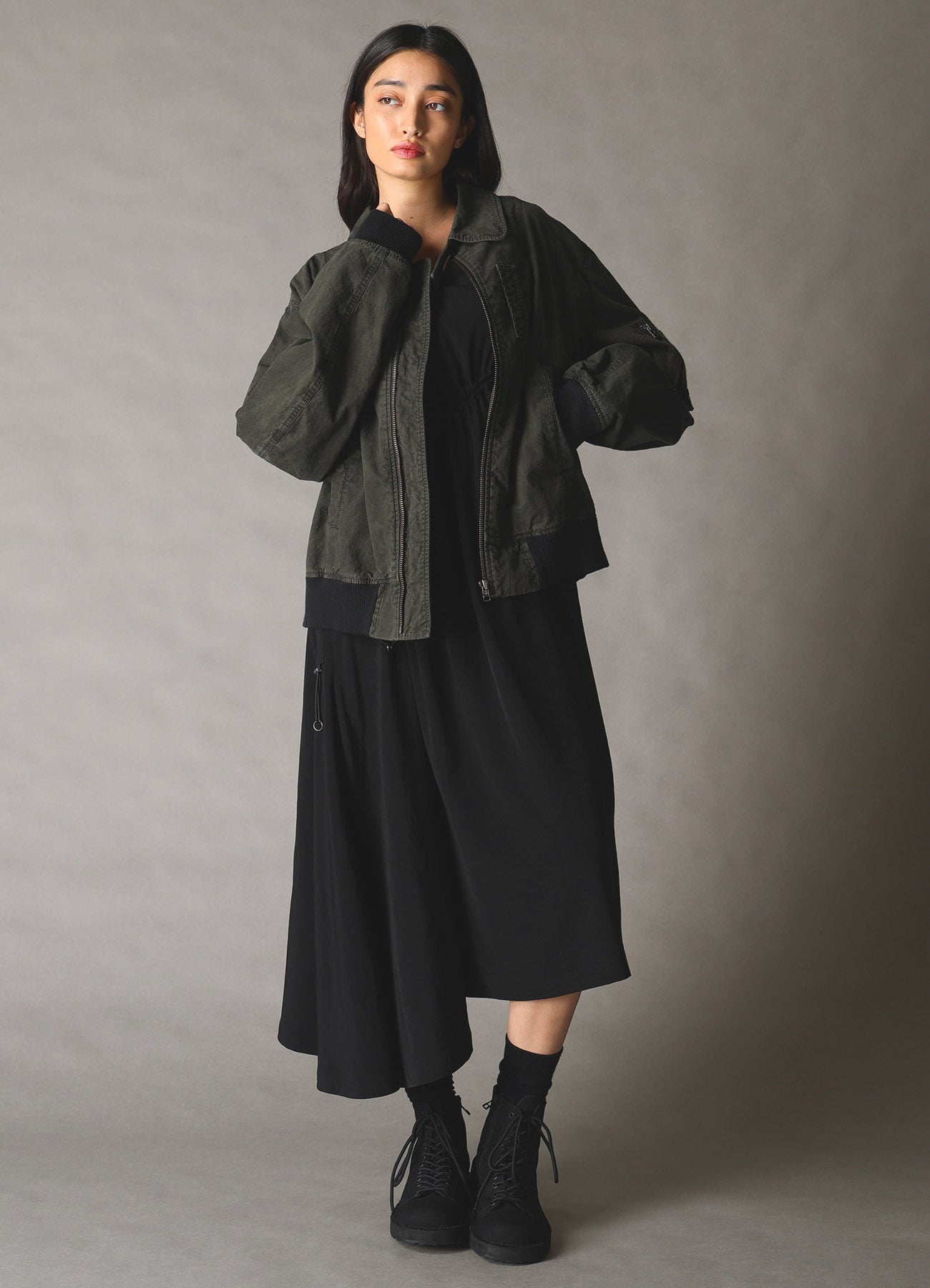 COTTON RIP PRODUCT PIGMENT DYED MA-1 – THE SHOP YOHJI YAMAMOTO