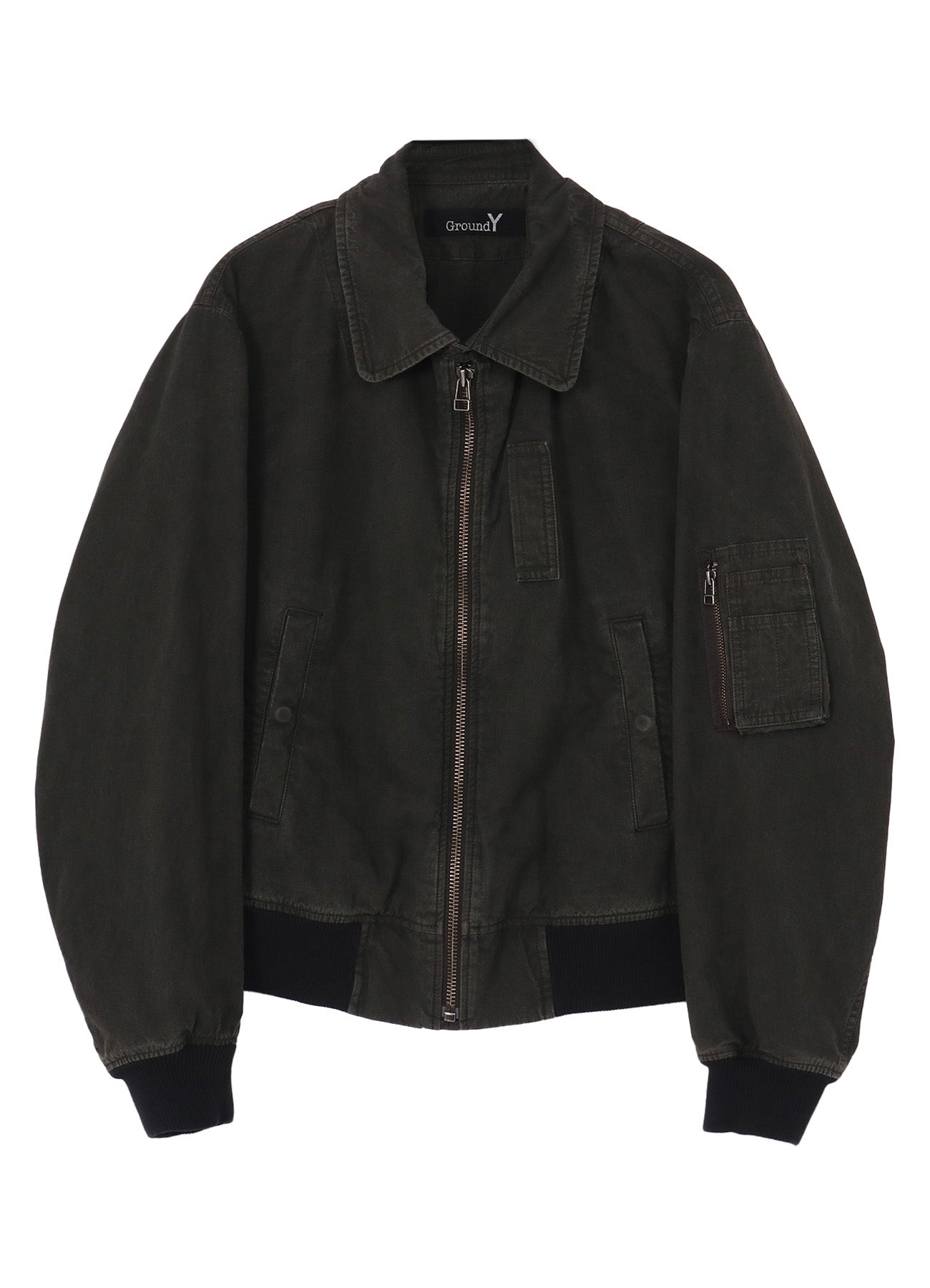 ミュージシャン Gazette Radmarket Jacket MA-1 COTTON RIP PRODUCT PIGMENT DYED MA-1 – THE SHOP YOHJI YAMAMOTO