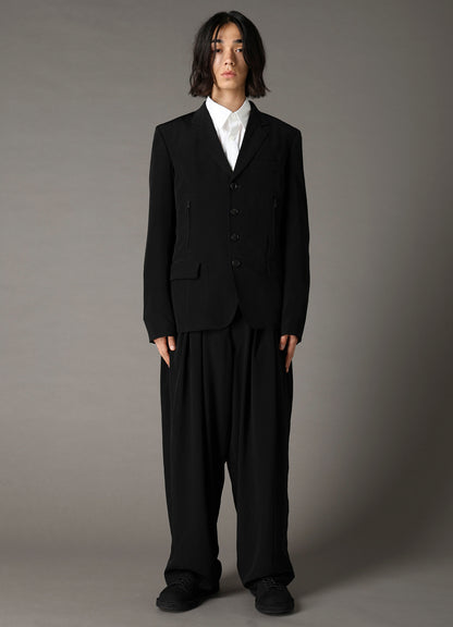 CREPE de CHINE SLIM FIT JACKET