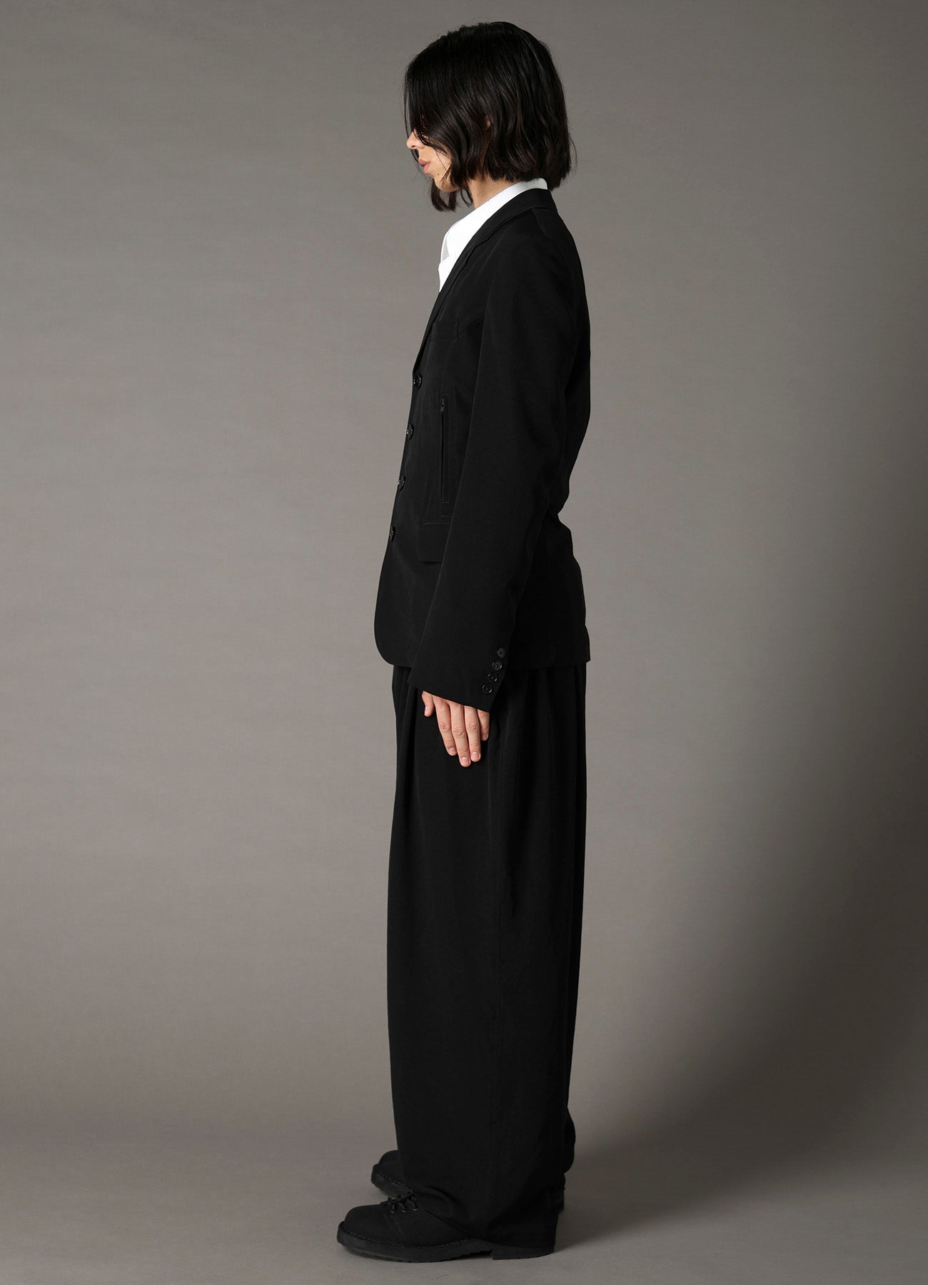 CREPE de CHINE SLIM FIT JACKET