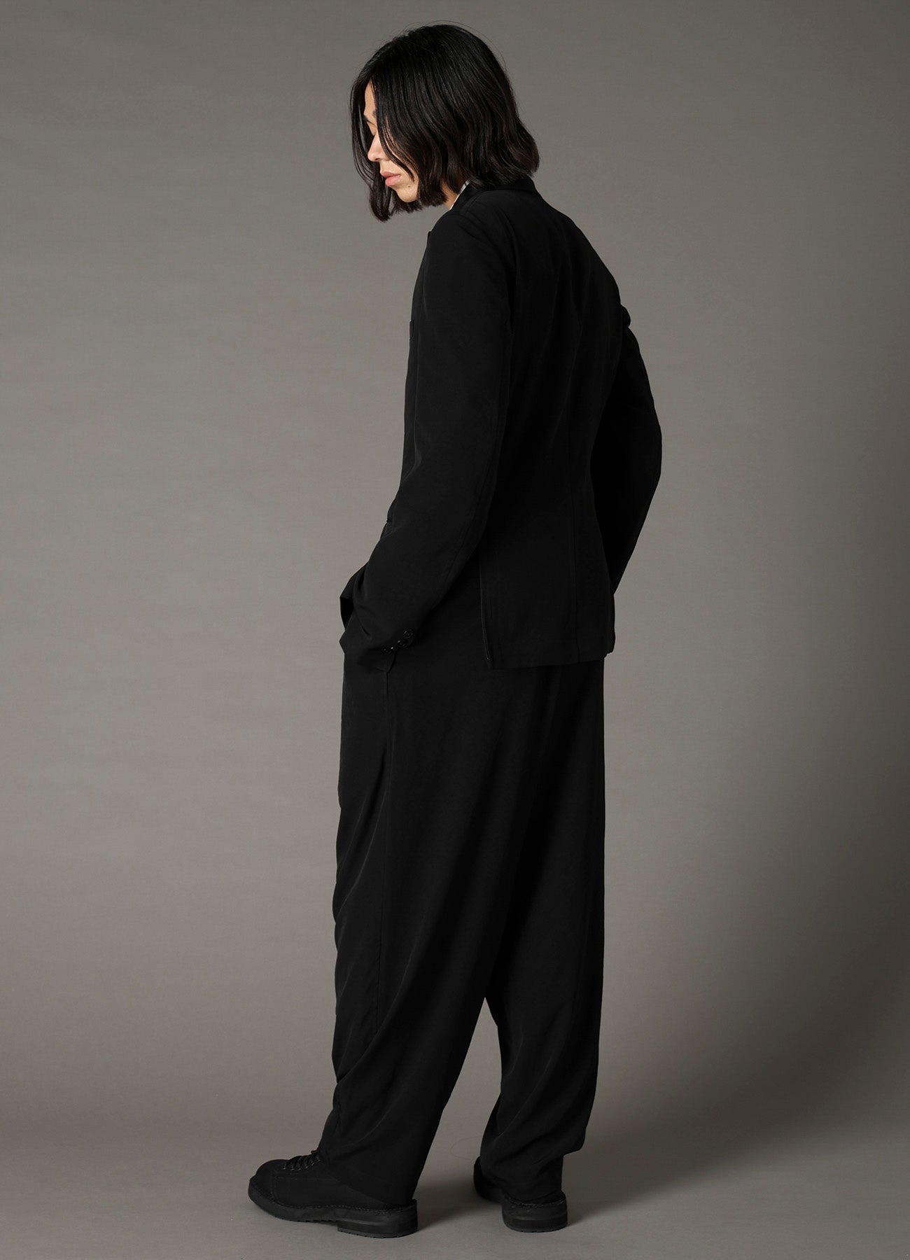 CREPE de CHINE SLIM FIT JACKET
