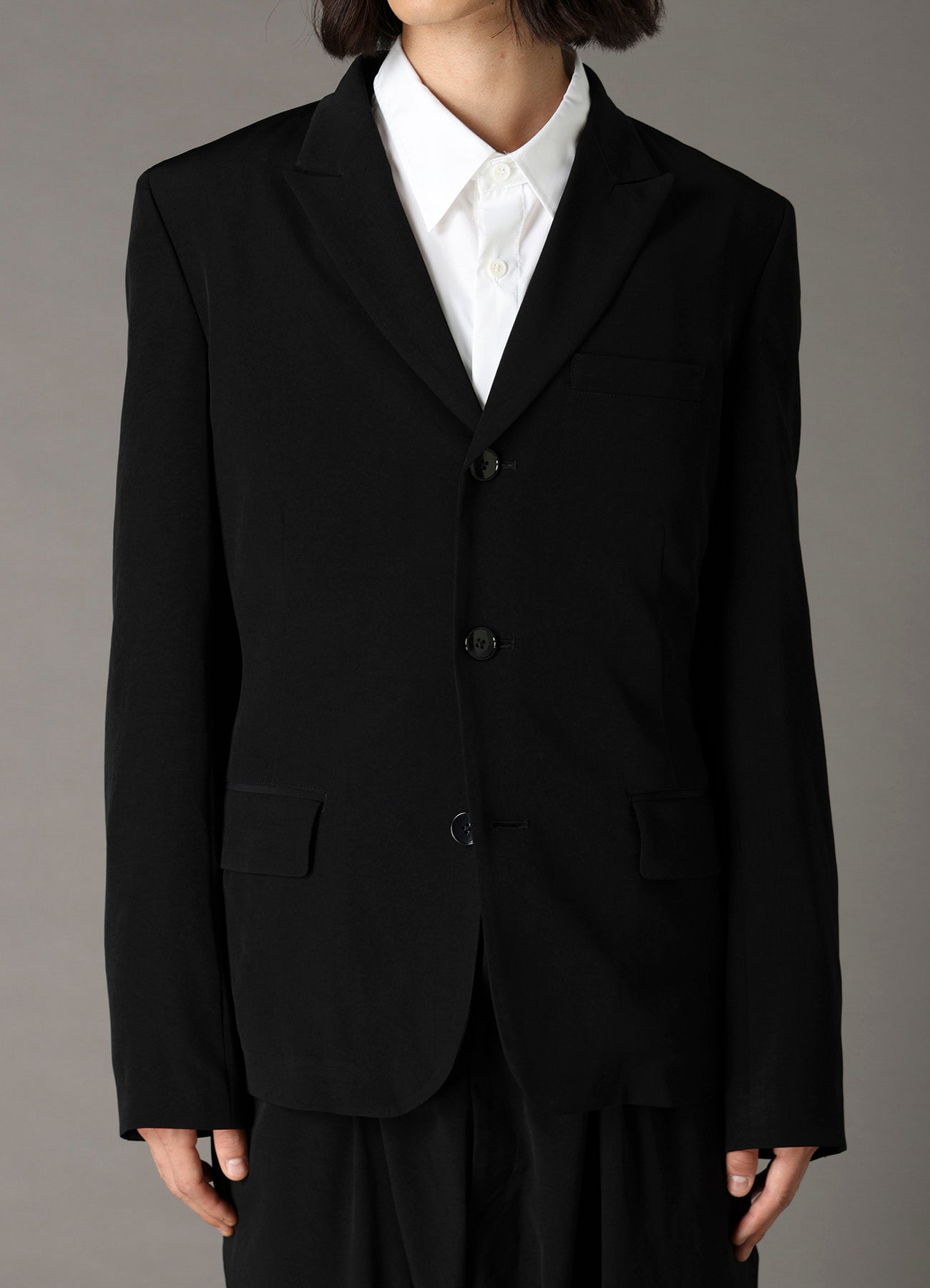 CREPE de CHINE SLIM FIT JACKET
