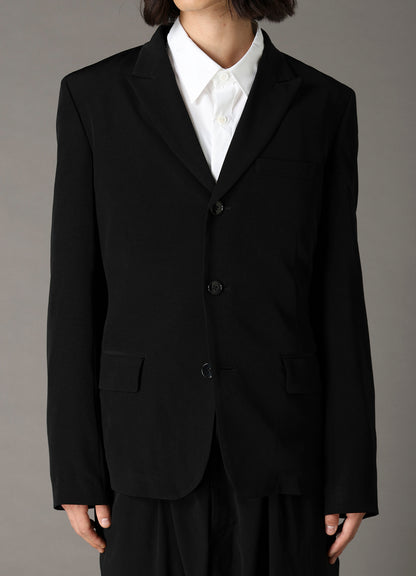 CREPE de CHINE SLIM FIT JACKET