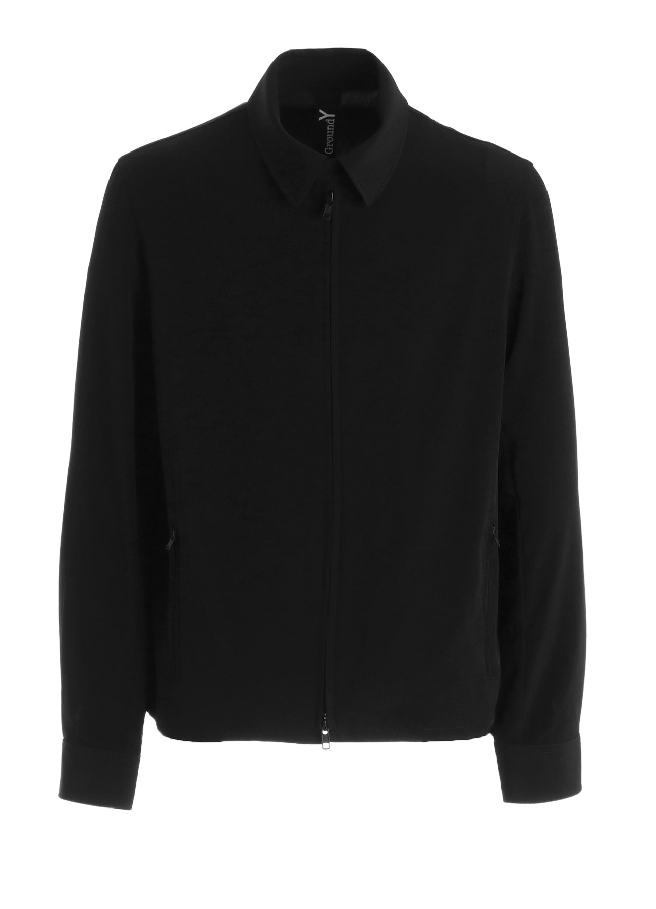 CREPE de CHINE ZIPPER SLIM FIT JACKET – THE SHOP YOHJI YAMAMOTO