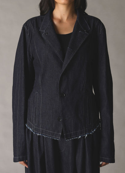 【1/16 10:00(JST) Release】8oz SLUB DENIM SHORT JACKET