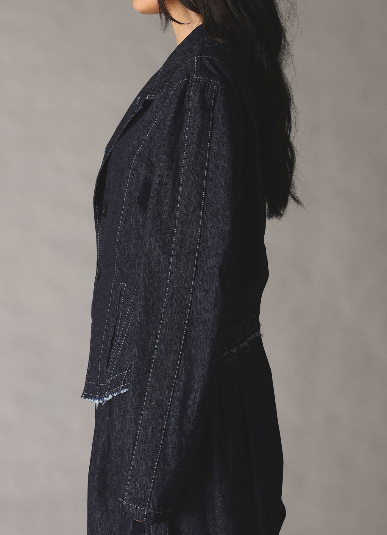 【1/16 10:00(JST) Release】8oz SLUB DENIM SHORT JACKET